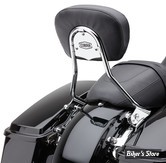 KIT SISSY BAR DETACHABLE - TOURING 09UP - COBRA - DETACHABLE BACKREST - CHROME - 602-2000