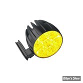 DAYRON - FEU DE JOUR / FEU DE POSITION / CLIGNOTANT A LEDS - KELLERMANN - Dayron® i Innovation - 3 FONCTIONS - FINITION : NOIR - BLANC FROID - ADAPTATEUR BRAS ALLONGÉ - LA PIECE - 133.220