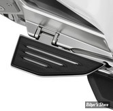 INSERTS DE REPOSES-PIEDS PASSAGER - SHOW CHROME / BIG BIKE PARTS - HONDA GOLDWING GL1800 2018/2023 - COMMANDER PASSENGER INSERT - 52-958