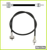 5/8"-18 BDV - CABLE DE COMPTEUR SUR BOITE DE VITESSES - BAGUE SUR COMPTEUR 5/8"-18 - LONGUEUR : 35" - OEM 67026-62T - NOIR 