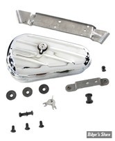 PIECE N° 00 - KIT DE BOITE A OUTILS TEARDROP - CÔTÉ DROIT - BIGTWIN FL 41/57 - CHROME