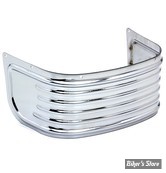 ECLATE O - PIECE N° 10 - EMBOUT DE GARDE BOUE AVANT - INFÉRIEURE - TOURING 14UP - OEM 61400312 - RIBBED / CHROME