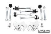 KIT DE MONTAGE - POUR SISSY / PORTE PAQUETS - V-TWIN - CHROME