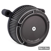 - KIT FILTRE A AIR A.NESS - BIG SUCKER AIR FILTER KIT AVEC COUVERCLE - STAGE 1 - TOURING M8 17UP - CACHE BEVELED NOIR - 18-309