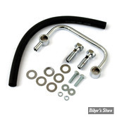 - KIT RENIFLARD POUR FILTRE À AIR CUSTOM - SPORTSTER 91/21 - OEM 29281-91 - CHROME