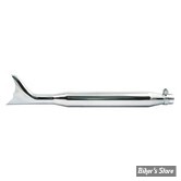 SILENCIEUX - FISHTAIL - DIAMETRE EXTERNE : 76.20MM / LONGUEUR : 30" BATWING - 1"3/4 - CHROME 