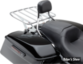 PORTE BAGAGES DETACHABLE - TOURING 09UP - COBRA - BIG ASS DETACHABLE FLAT TRACK LUGGAGE RACKS - CHROME - 602-2800