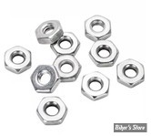 10-24 - ECROU - CHROME - COLONY - LE PAQUET DE 10 PIECES