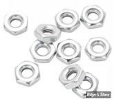 10-32 - ECROU - CHROME - COLONY - LE PAQUET DE 10 PIECES