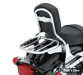 PORTE BAGAGES DE SISSY BAR - HD - TAPERED SPORT - OEM 50300030 - CHROME