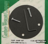 ECLATE R - PIECE N° 05 - VISSERIE DE CACHE ALLUMAGE - BT79/99 / XL71/03 - OEM 1601 - Gardner Wescott - INOX 