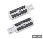  - REPOSES PIEDS AVANT - OEM 50501020 - SOFTAIL 2018UP - WILLIE G SKULL - CHROME