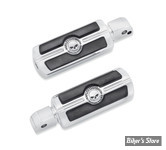 -  REPOSES PIEDS ARRIERE - OEM 50500858B - REPOSES PIEDS ARRIERE - WILLIE G SKULL - CHROME