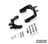 KIT SUPPORTS POUR CONVERSION DE MARCHES-PIEDS AVANT EN REPOSE-PIEDS - TOURING 2009> - OEM 50501642 - NOIR - HD