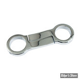 RIGIDIFICATEUR DE FOURCHE 39MM - MCS - DYNA 91/05 & SPORTSTER 87UP - CHROME