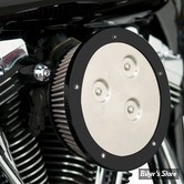 - FILTRE A AIR ARLEN NESS - BIG SUCKER AIR FILTER KIT - STAGE 1 - TOURING 02/07 / SOFTAIL 01/15 / DYNA 04/17 / TWINCAM CARBU CV 99/06 - DERBY SUCKER AIR CLEANER - FILTRE SYNTHETIQUE - PLAQUE NOIR - 50-376