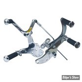 - COMMANDES AVANCEES - BIGTWIN 58/84 - Boone  forward controls - CHROME - MCS