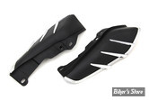 DEFLECTEURS DE CHALEUR - ARRIERE - TOURING 09UP - AVEC ENLOLIVEURS - OEM 58002-09 / 61400028 - V-TWIN NOIR