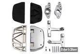 KIT PLATEFORMES PASSAGER SPECIFIQUE HD - TOURING 82/06 - V-TWIN  - Passenger Footboard Set with Swingarm Mount Kit - CHROME / NOIR