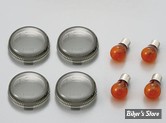ECLATE K - PIECE N° 10 - CABOCHON DE CLIGNO ORIGINE HD - OEM 69304-02 - Cabochons de clignotants avec ampoules - FUME 