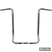 GUIDON APEHANGER - GUIDON LA CHOPPERS - TOURING APE HANGER - 1" 1/4 - HAUTEUR : 20" - CHROME