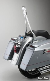 MONTANT DE SISSY BAR - LARGEUR : 11" / 27,95 CM - CYCLE VISIONS - CROSSTUDE - LARGEUR 11" - HAUTEUR : 18" - CHROME