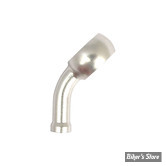 BANJO TRW Varioflex - DIAMETRE : 3/8" / 10mm - ORIENTATION : COURBE 45° VERS LE BAS - FINITION : ARGENT - MV10C45A