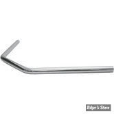 GUIDON DRAG BAR - FLANDERS - DRAG BAR - 35° DRAG BAR - Moleté Avec Empreintes - CHROME