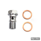 VIS BANJO 10MM X 1 -  GW - HEX - ZINC PLATED