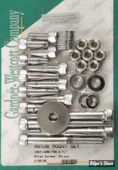 ECLATE J - PIECE N° 12 - VISSERIE DE FIXATION MOTEUR - FXR TOURING 87/90 - GARDNER WESCOTT - ALLEN