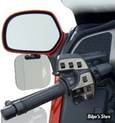 DEFLECTEURS LATÉRAUX DE CARÉNAGE - SUPÉRIEUR - HONDA GOLDWING 2001/2017 - NATIONAL CYCLE - Wing Deflectors™ Mirror Mount for GL1800 - FUMÉ - N5110