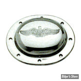 ECLATE I - PIECE N° 25 - COUVERCLE D EMBRAYAGE - BIG TWIN 36/64 - OEM 60557-36 - BIRD EMBOSSED - PAUGHCO