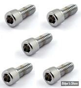 ECLATE WL - PIECE N° 02 - VISSERIE D'ECHAPPEMENT - SHOVELHEAD 66/84 - OEM 3201W - BTR - CHROME - LA PIECE