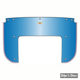 PARE BRISE NATIONAL CYCLE - BEADED HEAVY DUTY - 5 POINTS : FENETRE INFERIEURE DE REMPLACEMENT - BLEU