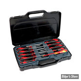 TOURNEVIS (KIT) - ASSORTIMENT - TENG TOOLS - MEGA DRIVE SCREWDRIVER SET - 10 PIECES