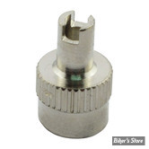 BOUCHON DE VALVE - MCS - METAL - ZINC - LA PIECE