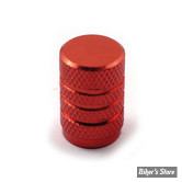 BOUCHON DE VALVE - MCS - METAL - ROUGE - LA PIECE