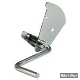KIT PEDALE D'EMBRAYAGE JOCKEY SHIFT - BIGTWIN 41/84 - Early-style suicide clutch pedal for Big Twin jockey shift - PAUGHCO - CHROME - 202-1