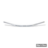 GUIDON FLYER BAR - 32MM INTÉGRAL - GUIDON MCS/HIGHWAY HAWK - FAT FLYER BAR - AVEC EMPREINTES ET PERCAGES - CHROME