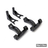 SUPPORTS DE MARCHES PIEDS ARRIERE - SOFTAIL 00/17  - NOIR - OEM 50459-06