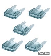 FUSIBLE  2A - FUSIBLE MINI-FUSE - 10.9MM - 2A - MCS - GRIS - LES 5 PIECES