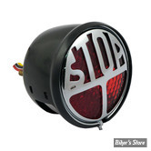 FEU ARRIERE CHOPPER / HOT ROD - Stop - Led - Cabochon rouge