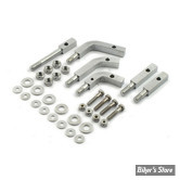 - ECLATE Y - PIECE N° 12 - KIT FIXATION DE MARCHE PIEDS - CARTER ACIER - OEM 50658-36 - CHROME