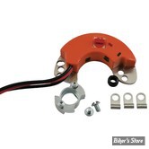 ECLATE R - PIECE N° 01A - SYSTÈME D'ALLUMAGE ELECTRONIC VINTAGE - POUR V-TWIN 1936/1947 - V-Tronic, electronic ignition for 6 & 12V. E-advance - 0156906