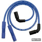 FILS DE BOUGIES - TOURING 09/16 - ACCEL - 8mm - BLEU - 171111B