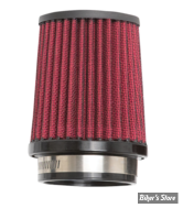 S&S - ECLATE A - PIECE N° 01 - TUNED INDUCTION SYSTEM SINGLE BORE : FILTRE ROUGE - 170-0559