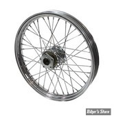 21 X 2.15 - ROUE AVANT 40 RAYONS - SOFTAIL FXSTS 88/99 - 21 X 2.15 - RAYONS CHROMES