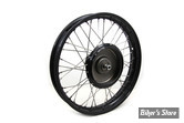 ECLATE O - PIECE N° 00 - 18 x 2.15 - ROUE AVANT A RAYONS - REPLICA - WL 37/52 - OEM 43503-30 - 45" WL Front Wheel Assembly - MOYEU : NOIR / VOILE : NOIR / RAYONS : INOX