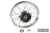 ECLATE O - PIECE N° 00 - 18 x 2.15 - ROUE AVANT A RAYONS - REPLICA - WL 37/52 - OEM 43503-30 - 45" WL Front Wheel Assembly - MOYEU : CHROME / VOILE : CHROME / RAYONS : INOX
