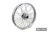 - 21 x 2.15 - ROUE AVANT 40 RAYONS - OEM TYPE - SOFTAIL 11/17 - V-TWIN - MOYEU : CHROME / JANTE : CHROME 